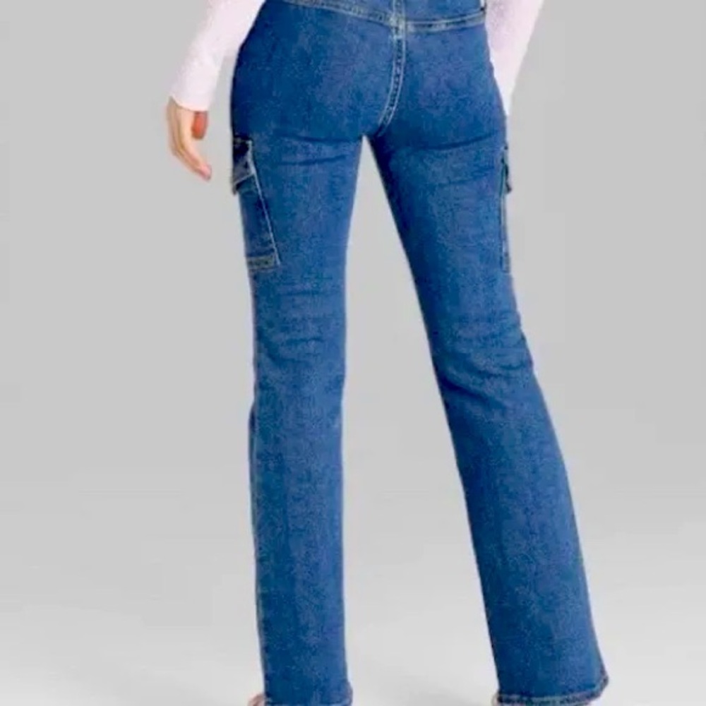Women’s Low-Rise Flare Jeans - Wild Fable Dark Wash Size 4.